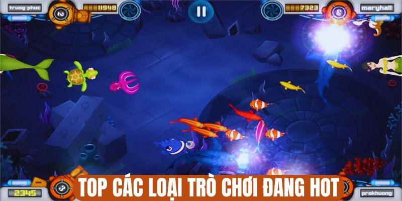 Những tựa game bắn cá  helo88 hot nhất thời điểm hiện tại